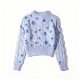 Women's Ribbed Crew Neck Long-Sleeve Pullover - Fashion Knit