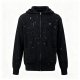 Men's Zipper Front Hooded Knit Cardigan - Casual Long-Sleeve Sweater Jacket